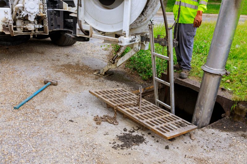 Clogged Sewer Repair detail